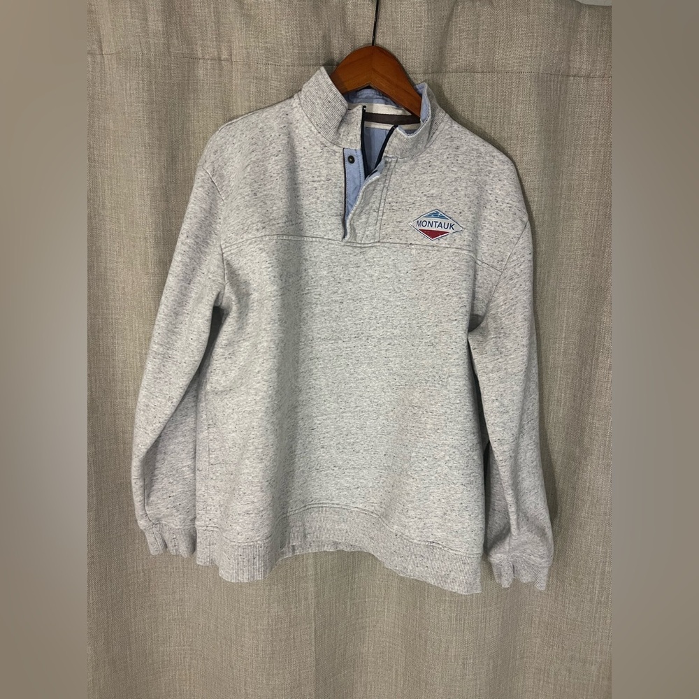 Men’s Or‎ Women’s Vintage Montauk Sweatshirt Size XL Gray